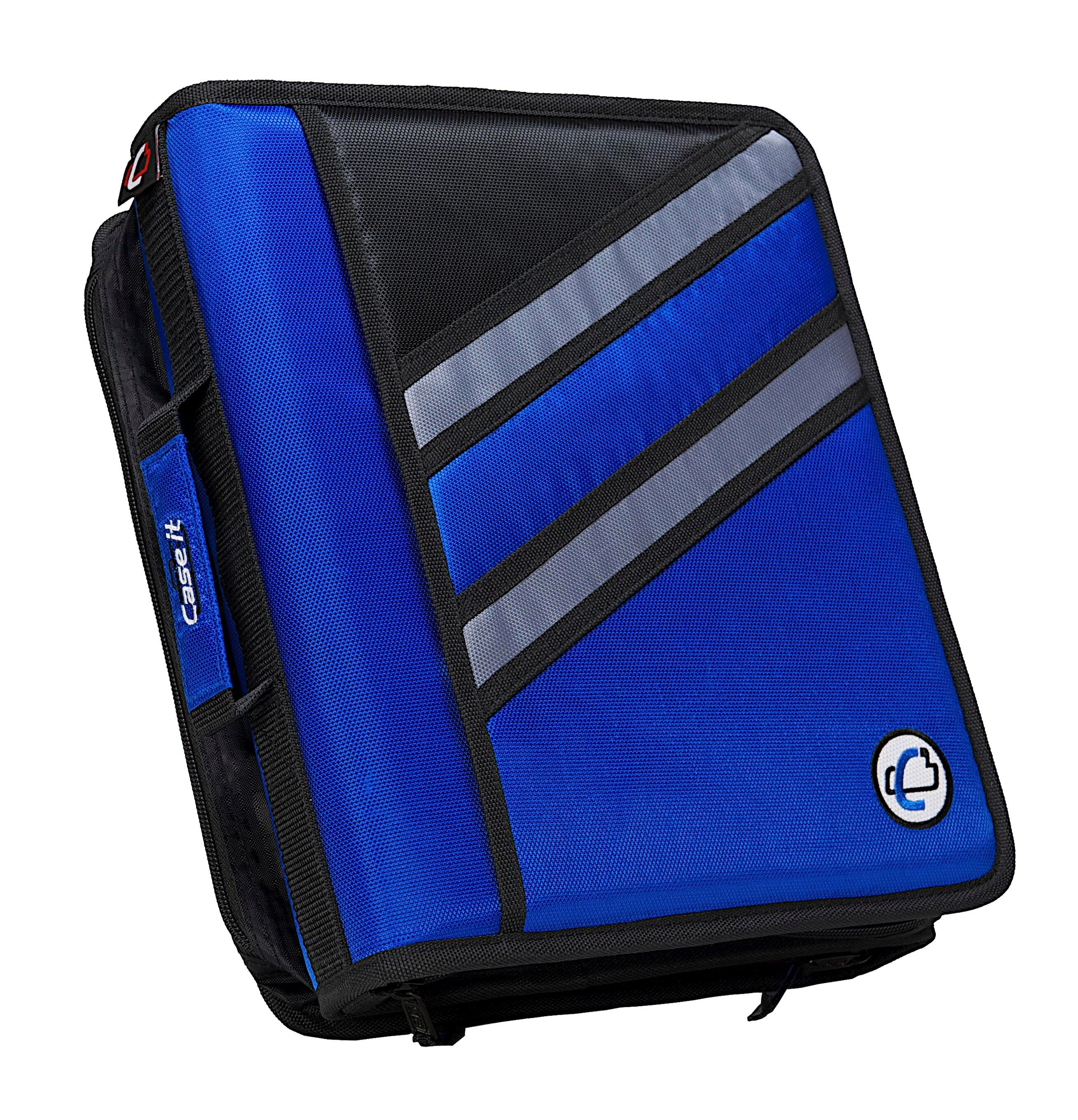 Case It Zippered Binder, Blue